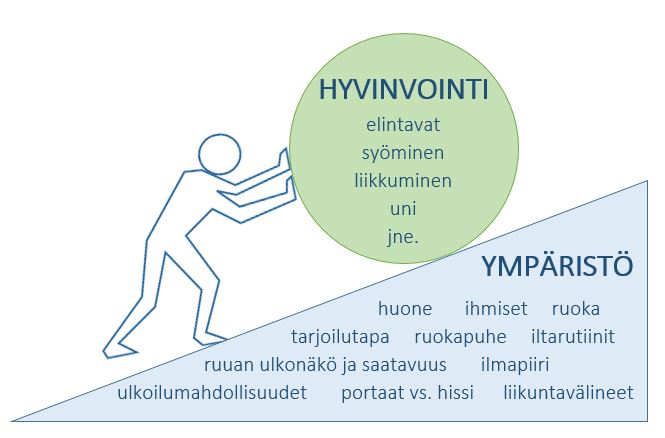 YMPÄRISTÖN VAIKUTUS HYVINVOINTIIN