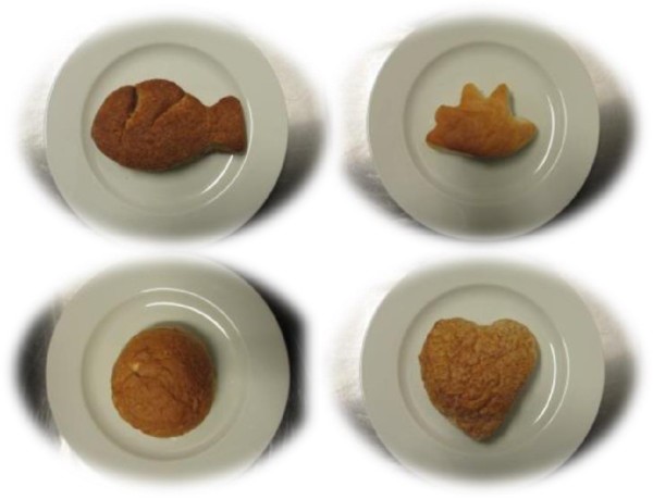 Eri muotoiset sämpylät houkuttelevat